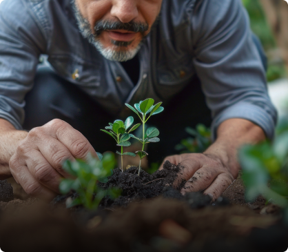 Planting together